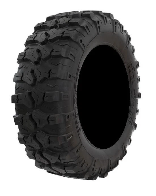 MSA Clubber 14" Wheels Black 26" Dual Threat Tires Sportsman 550 850 1000 - Image 3 of 4