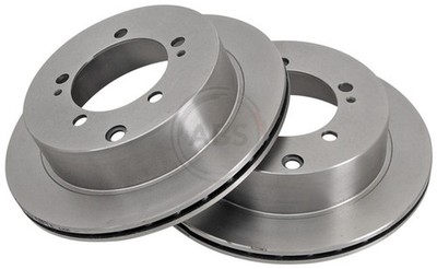 2x A.B.S. Bremsscheibe 16273 für MITSUBISHI SIGMA F17A