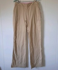 Koi Kathy Peterson Marissa Scrub Pants Women's M Brown Straight Leg Medical