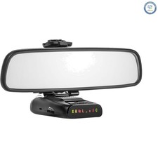 Mirror Mount Bracket for Uniden Radar Detectors - Black Metal Design