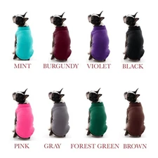 Gooby Stretch Fleece Dog Vest - Pullover Fleece Sweater Refurbished