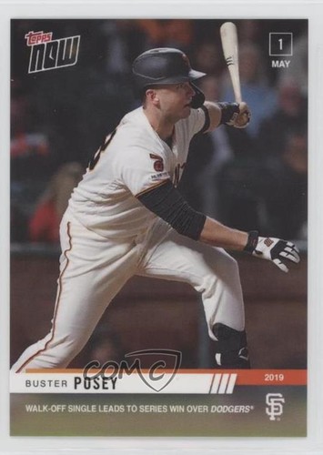 2019 Topps Now 161 Buster Posey