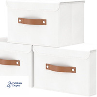 Aufbewahrungsboxen Mit Deckel 38X25X25Cm Faltbare