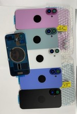 Back Glass Metal Magnetic For iPhone 16 Black Color AAA