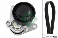 Schaeffler INA Keilrippenriemensatz 529 0367 10 FüR Skoda Audi VW Passat B8 3G2