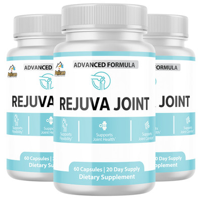 REJUVA JOINT- Joint & Mobility Health Support- 3 Bottles- 180 Capsules