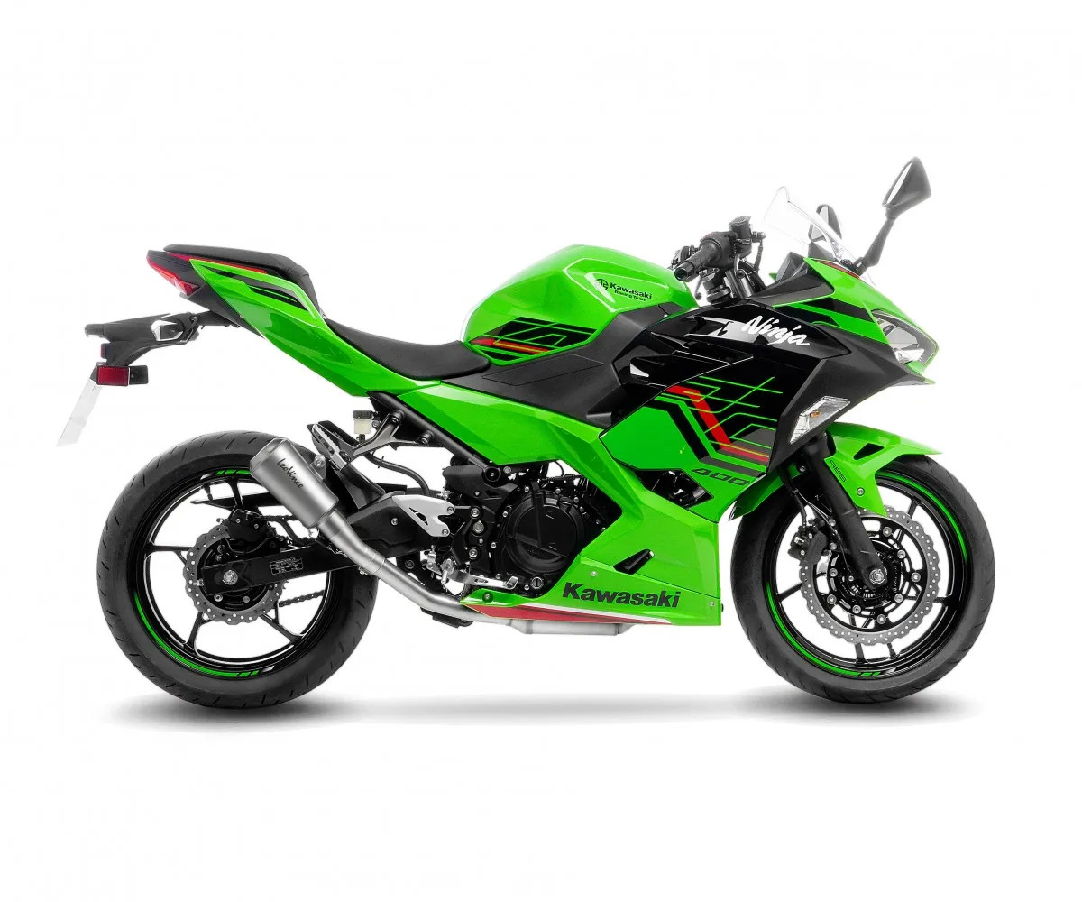 LeoVince Muffler exhaust LV-10 EURO 5 KAWASAKI NINJA 400 2022 2023