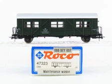 HO Scale Roco 47323 OBB Austrian Federal Railways Maintenance Wagon #977 007