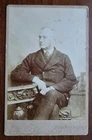 Phillips & Co Market Place Nottingham & New Walk Leicester 1890s Cabinet Card