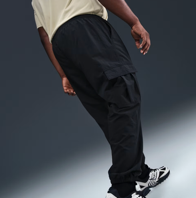 Nike Club Woven Cargo Pants Black HJ1990-010 Men's Size XXL for