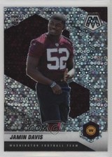2021 Panini Mosaic Rookies No Huddle Silver Mosaic Prizm Jamin Davis #364 11nu