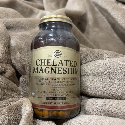 Solgar Chelated Magnesium 250 Tablets
