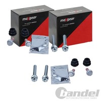 2X Maxgear FÜHRUNGSHÜLSEN-SATZ Bremssattel Hinten Vorne Passend FüR Toyota Allio