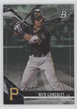 2021 Bowman Platinum Top Prospects Foilboard /299 Nick Gonzales #TOP-87 u6m