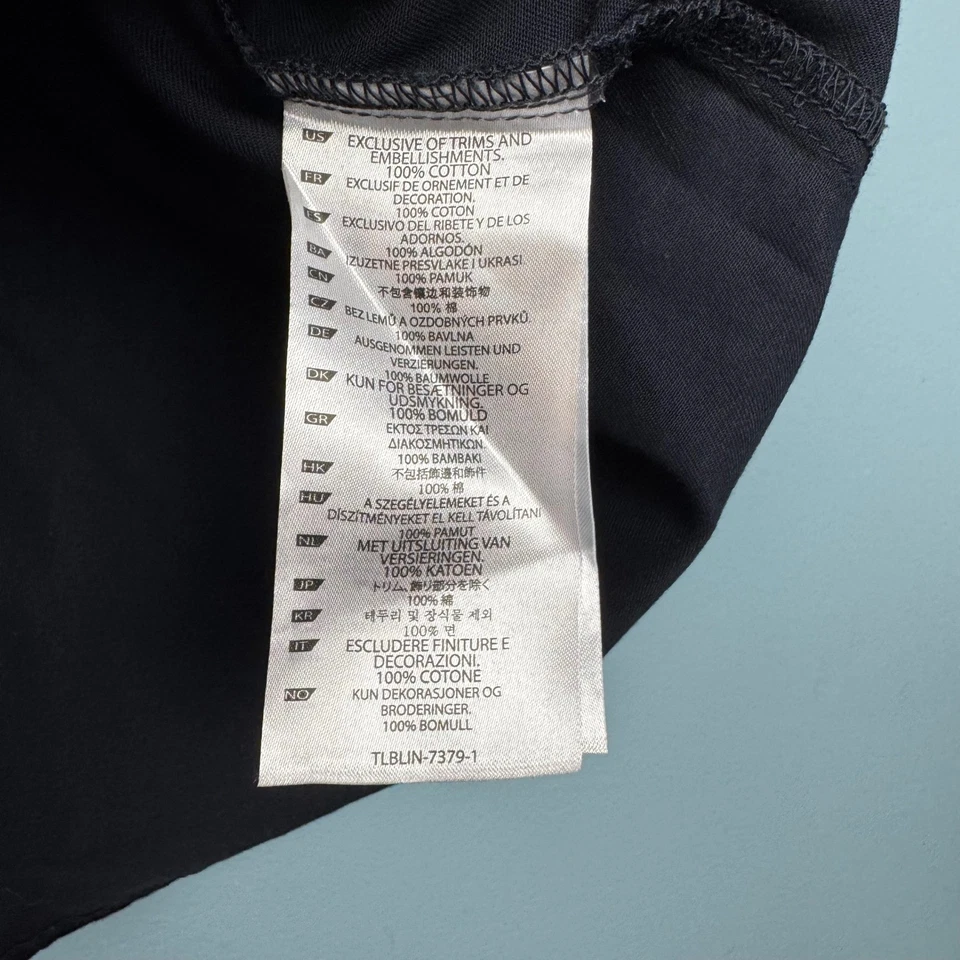 Camisa de manga corta con botones 5.11 Tactical Company para hombre 5XL algodón azul marino Foto 4 de 4