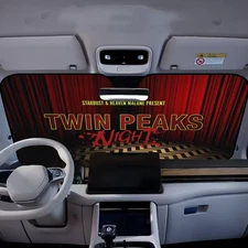 TWIN PEAKS CAR FRONT WINDOW SUN SCREEN