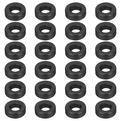 #ad 24 Pcs Carbon Steel Flat Washer Fits M6 x 14mm x 5mm Black Washer Fits $16.23
