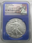 2016 Silver Eagle NGC MS70 First Day of Issue S$1 - EAGLE 30th ANNIVERSARY