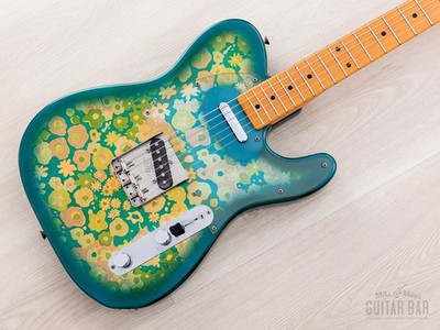 1987 Fender Telecaster Blue Flower '69 Vintage Reissue TL69-75