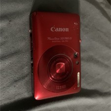Canon PowerShot SD780 IS 12.1MP Red Compact Camera 3x Zoom HDMI