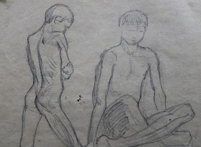 Children's Study | Drawing/Study | Painting by R. Fugger