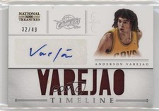 2012-13 Panini National Treasures 32/49 Anderson Varejao #16 Auto k4s