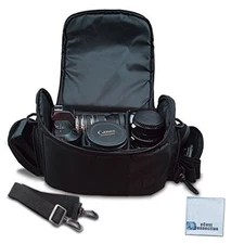 Digital Camera / Video Padded Carrying Bag / Case for Nikon, Sony, Large