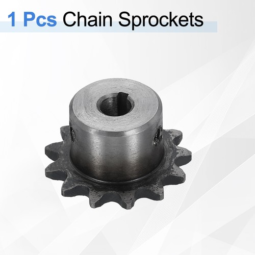 #25 Chain Roller Sprocket 6mm Bore 29.5mm OD, 13 Tooth with 2x0.9mm Keyway - Foto 3 di 6