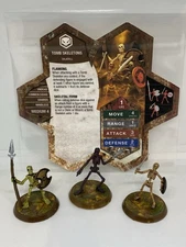 Heroscape Tomb Skeletons C3V Custom