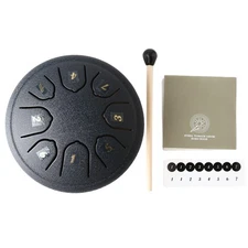 Balmy Drum For Kids Steel Tongue Drum 8 Notes 4 Inch Tongue Drum