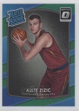 2017-18 Panini Donruss Optic Rated Rookie Green Prizm 1/5 Ante Zizic #186 3c7