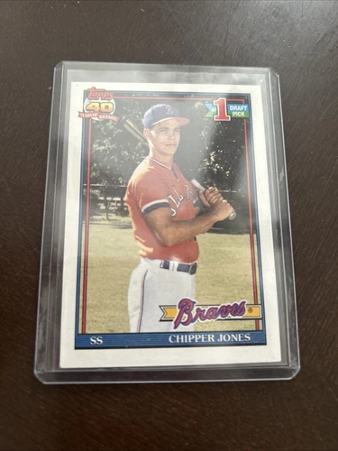 1991 Topps - Chipper Jones #333 (RC)