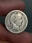 1916- D Barber Quarter #4