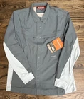 Simms Fishing Intruder BiComp LS Shirt LG Storm UPF Ultralight Stretch NEW!