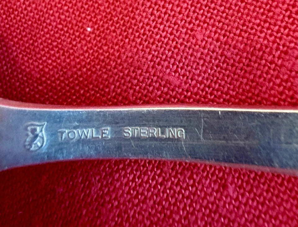 Cuchara para servir Sterling Towel Rambler Rose 8,5 pulgadas Foto 4 de 4