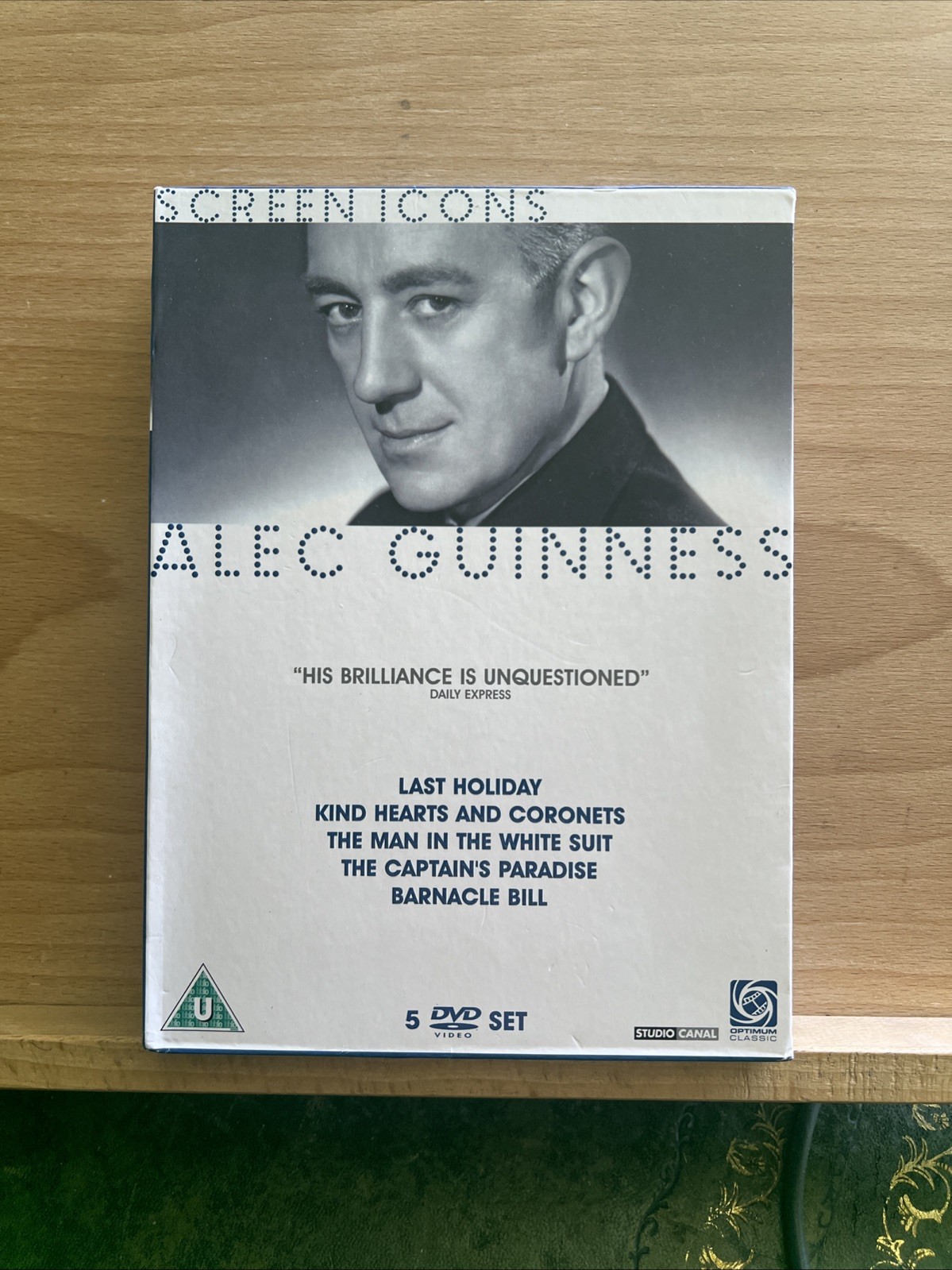 Alec Guinness - The Screen Icons Collection (DVD, 2007) Region 2