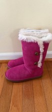 Koolaburra by UGG Pink boots For Girls Size 2 - BRAND NEW