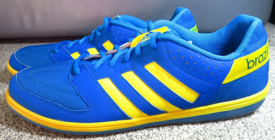 Men's Vintage Adidas Janeirinha Sala Brazil Trainers 2013 Size 11.5 - Image 1 of 4