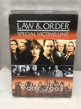 Law  Order SVU Season 4 DVD 2002  2003 Fourth Year Factory Sealed New