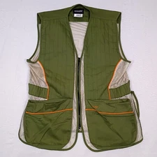 Allen Ace Mesh Back Shooting Vest Shoulder  Green XL Pockets Range Outdoors 
