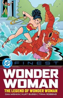 #ad #ad DC Finest: Wonder Woman: The Legend Paperback by Mishkin Dan; Busiek New h $18.57