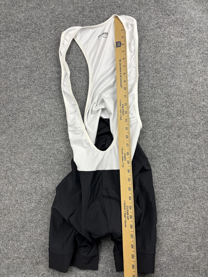 Culotte con tirantes de ciclismo especializado talla grande negro acolchado gamuza malla correas Foto 3 de 4