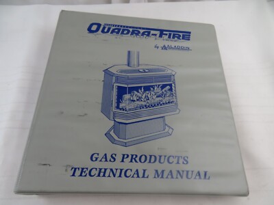 Aladdin Hearth Quadra Fire Pellet Products Technical Manual GB40-I GB40-FS  GBDV