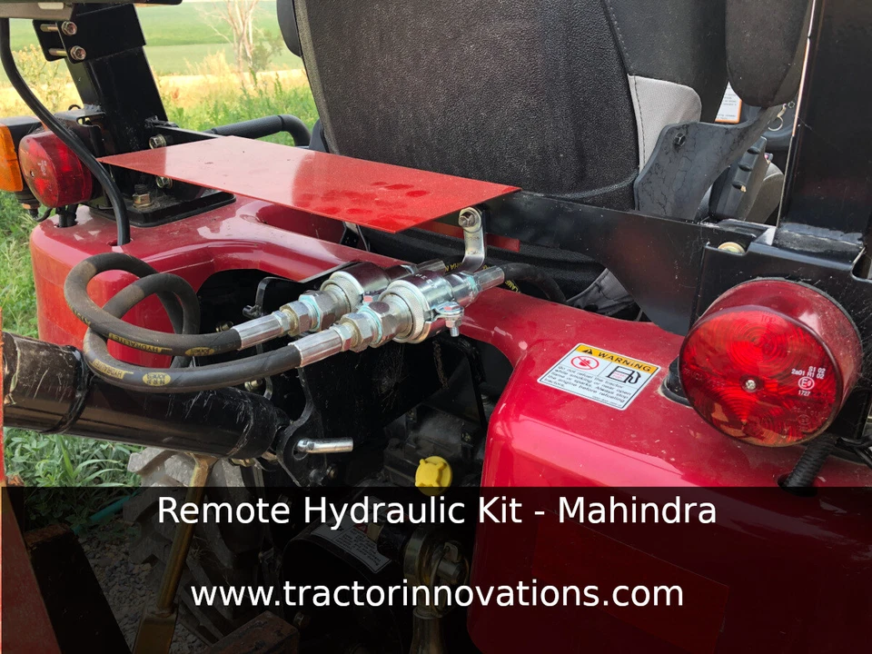 Kit hidráulico remoto - Tractores Mahindra - 30 min. instalar Foto 2 de 4