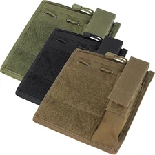 Condor MA30 Tactical Molle Admin Pouch Hook & Loop w/ Flashlight Panel Holder 