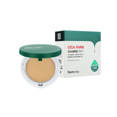 [FARM STAY] Cica Farm Calming Pact No.21 - 13g (SPF50+ PA++++) / Free Gift