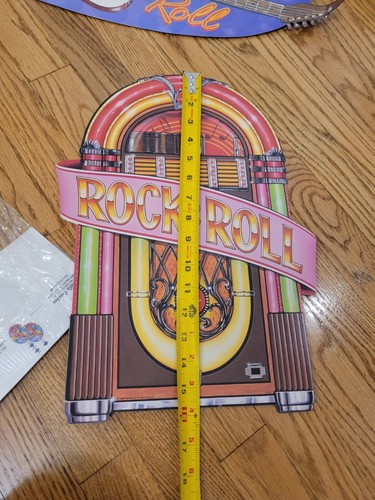 Vintage 1988 Beistle Fabulous 50s Jukebox Soda Fountain Paper Cutouts 10 Pcs. - Picture 12 of 14