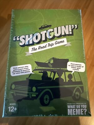Shotgun - The Road Trip Game - From What Do You Meme? (NEW/SEALED)