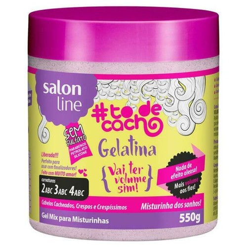 Salon Line Gelatina Vai Ter Volume Sim 550 G For Sale Online Ebay