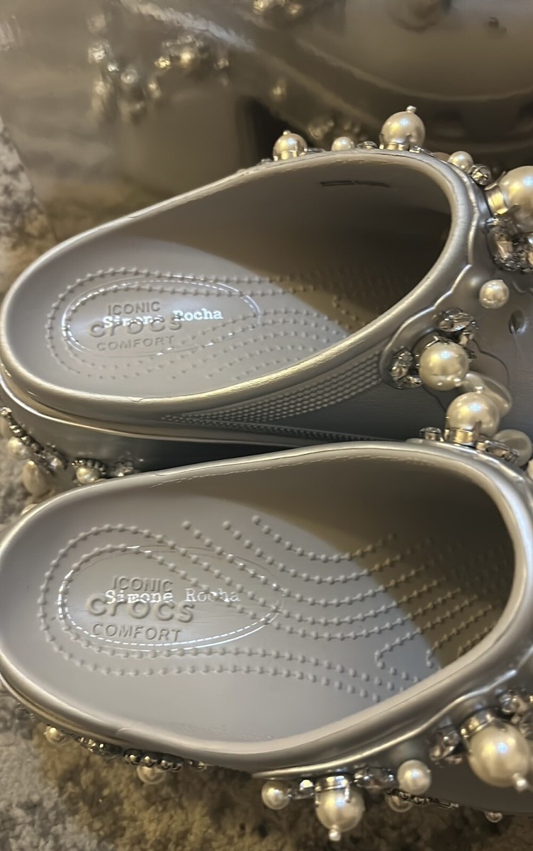 SIMONE ROCHA x Crocs Siren Spiked Clogs Men Size 7/ Women SIMONE ROCHA x Crocs Siren Spiked Clogs Men Size 7/ Women